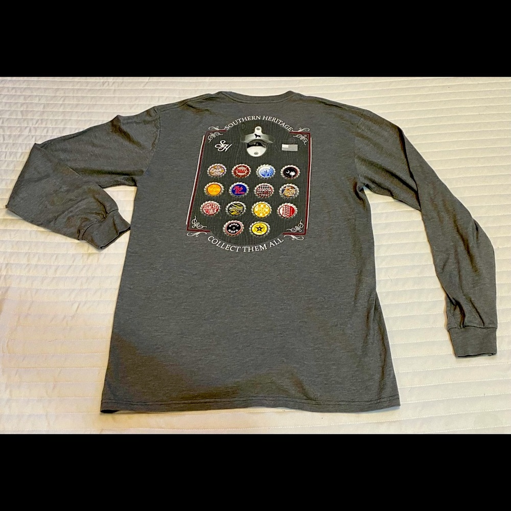 Men’s Southern Heritage Bottle Cap Long Sleeve